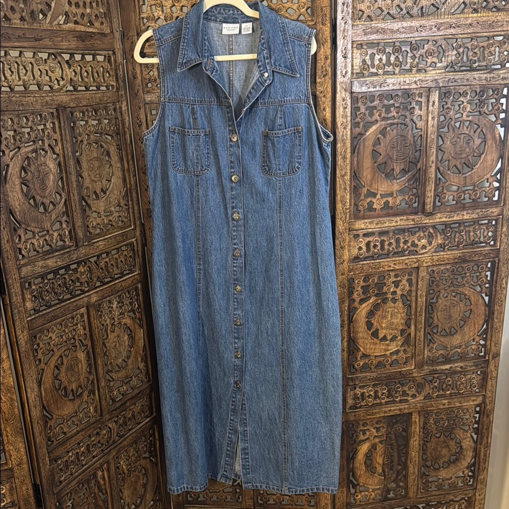Sonoma Blue Denim Dress